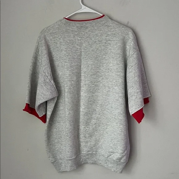 VTG 90s Indiana Hoosiers Salem Sportswear USA Crewneck L Retro NCAA Basketball♠️ - Picture 5 of 7